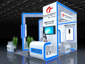 廈門冠吉廣州酒店用品展展覽設計3D模型圖剖析 從流程到創(chuàng)意實現(xiàn)